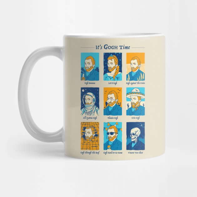 It's Gogh Time by dumbshirts